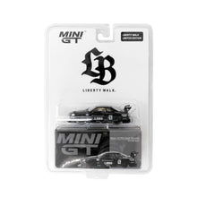 MINI GT Nissan LB-ER34 BLACKTUNER様 Mini GT 1:64 LBWK Nissan LB-ER34 Super Silhouette Red/Black