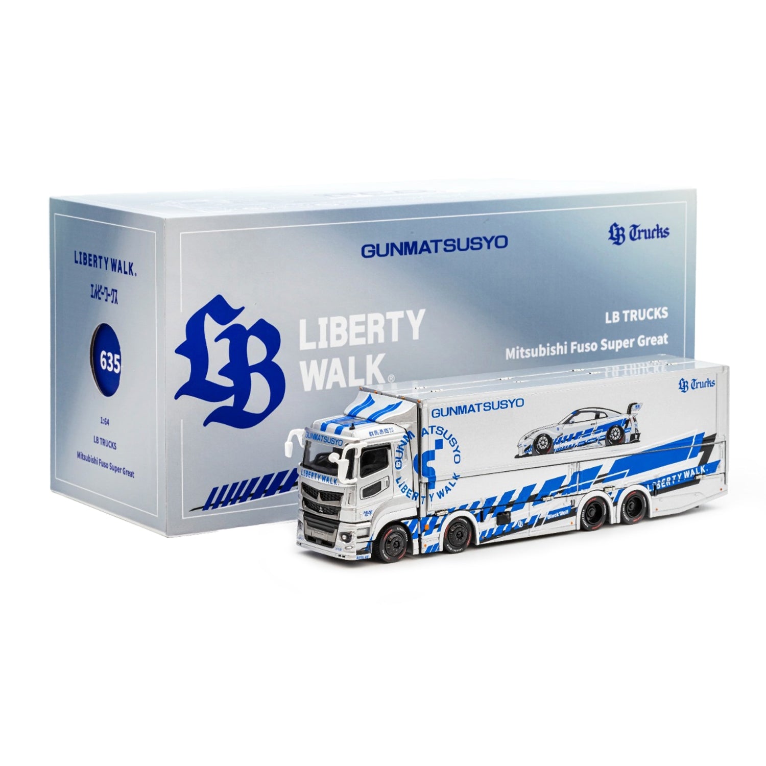 GCD 1:64 Mitsubishi Fuso Super Great Transport LBWK TAS 2026