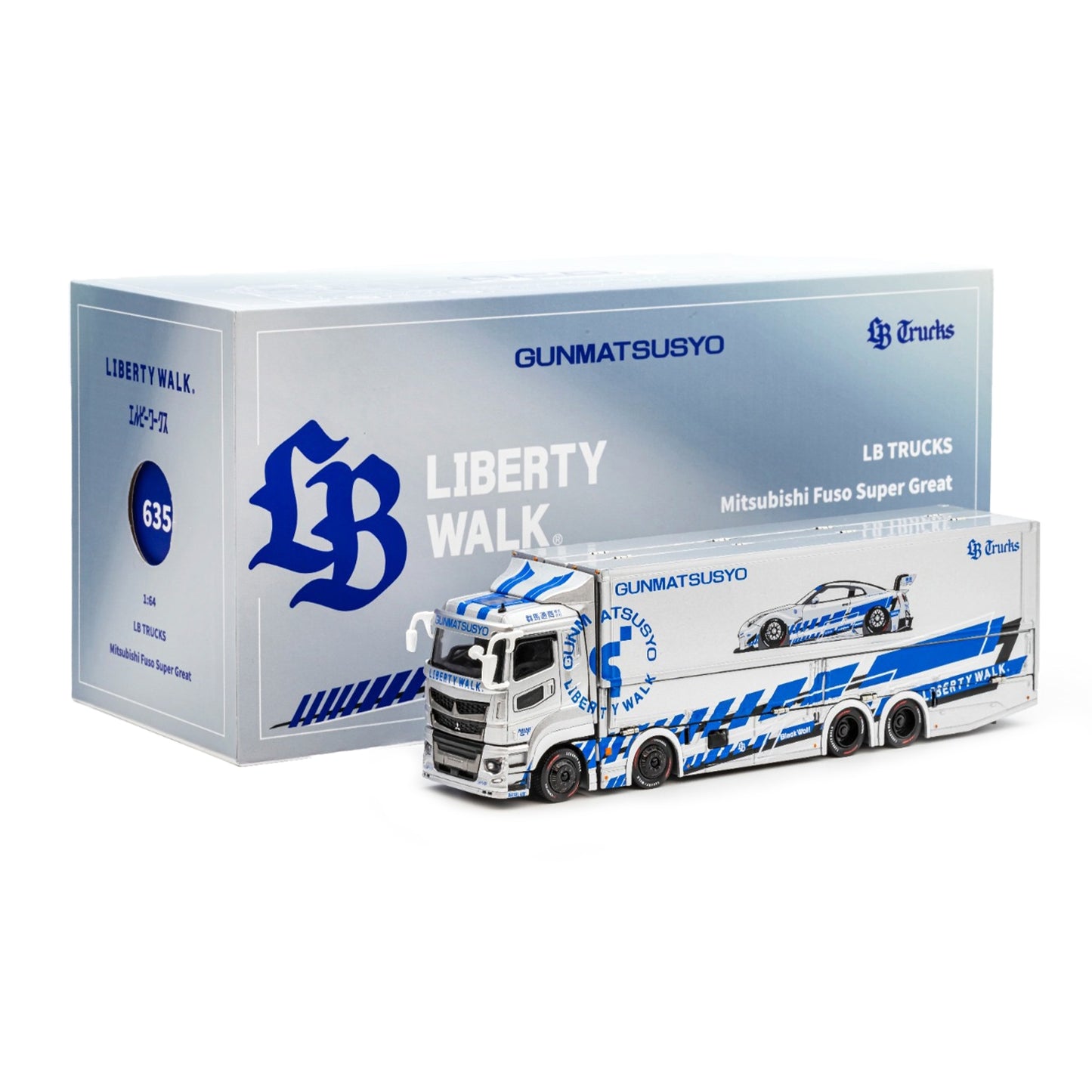 GCD 1:64 Mitsubishi Fuso Super Great Transport LBWK TAS 2026