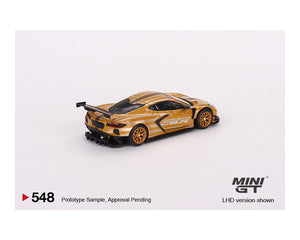 Mini GT 1:64 Chevrolet Corvette C8.R Stars & Stripes 2023 Limited 4,800 Pieces Worldwide – Gold Silver Mijo Exclusives