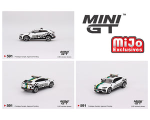 Mini GT 1:64 Lamborghini Urus 2022 Macau GP Official Safety Car – MiJo Exclusives