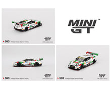 Load image into Gallery viewer, (Preorder) Mini GT 1:64 Nissan GT-R NISMO GT3 #23 KCMG 2018 FIA GT World Cup Macau