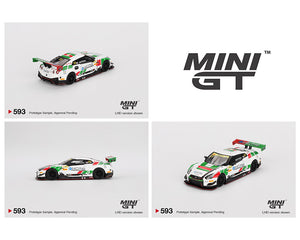 (Preorder) Mini GT 1:64 Nissan GT-R NISMO GT3 #23 KCMG 2018 FIA GT World Cup Macau