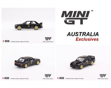 Load image into Gallery viewer, Mini GT 1:64 BMW M3 #3 JPS Team BMW 1987 ATCC Championship Winner -Australia Exclusive