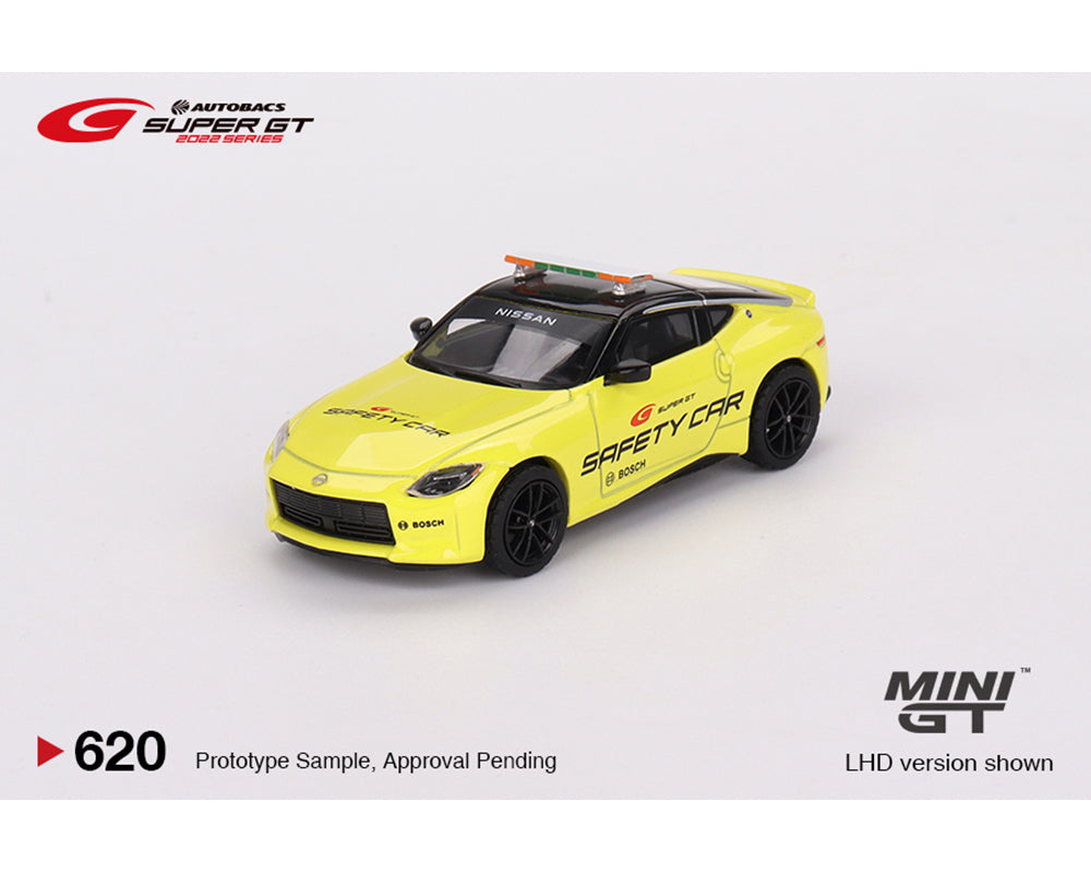 (Preorder) Mini GT 1:64 Japan Exclusive Super GT Nissan Z Performance 2023 SUPER GT Safety Car 2022 – Yellow