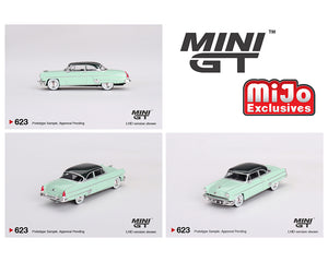 (Preorder) Mini GT 1:64 Lincoln Capri 1954 – Parklane Green / Bloomfield Green – MiJo Exclusives