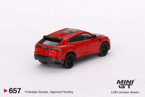 (Preorder) Mini GT 1:64 Lamborghini Urus Performante – Rosso Mars – MiJo Exclusives