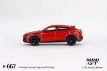 Load image into Gallery viewer, (Preorder) Mini GT 1:64 Lamborghini Urus Performante – Rosso Mars – MiJo Exclusives