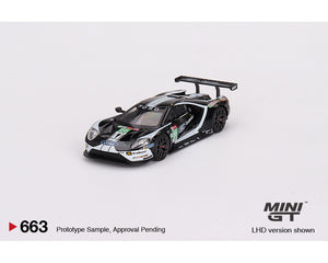 (Preorder) Mini GT 1:64 Ford GT LMGTE PRO 2019 24 Hrs of Le Mans Ford Chip Ganassi Team 4 Cars Set Limited Edition 3000 Set