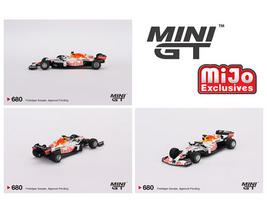 (Preorder) Mini GT 1:64 Red Bull RB16B #33 Max Verstappen 2021 Turkish Grand Prix 2nd Place – MiJo Exclusives