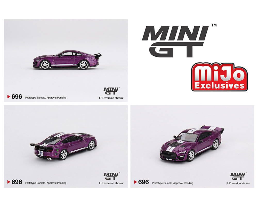 (Preorder) Mini GT 1:64 Shelby GT500 Dragon Snake Concept – Fuchsia Metallic- MiJo Exclusives