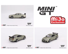 Load image into Gallery viewer, Mini GT 1:64 Nissan Skyline GT-R (R34)Tommykaira R-z Millenium – Jade- MiJo Exclusives