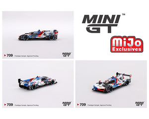 (Preorder) Mini GT 1:64 BMW M Hybrid V8 #25 BMW M Team RLL 2023 IMSA Sebring 12 Hrs 2nd Place – MiJo Exclusives