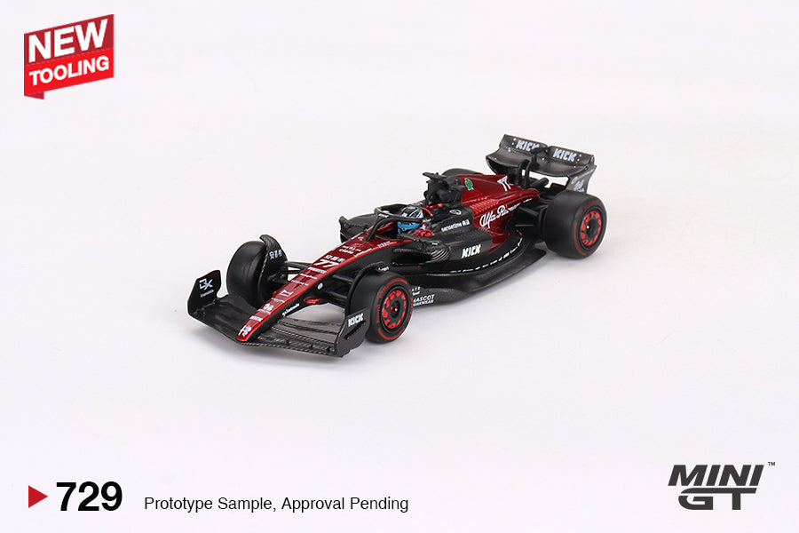 (Preorder) Mini GT 1:64 Alfa Romeo C43 #77 Valtteri Bottas 2023 F1 2023  Australian GP- MiJo Exclusives