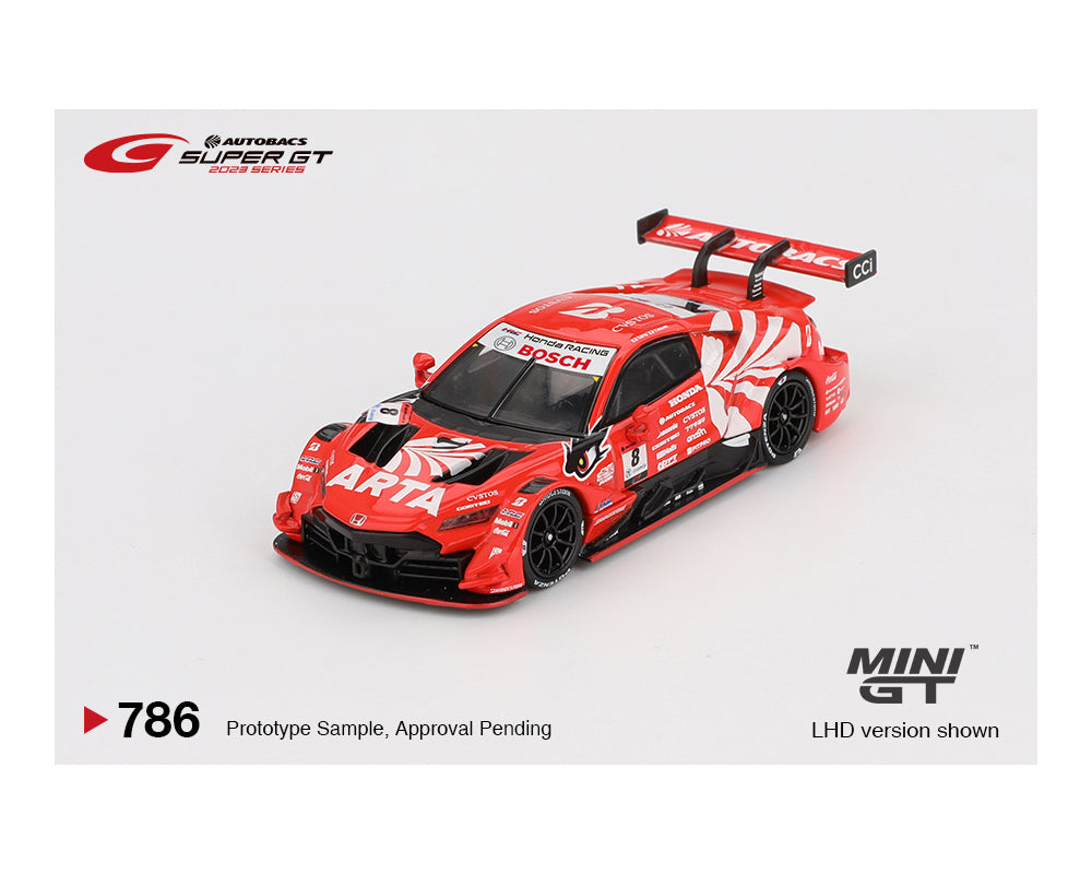 (Preorder) Mini GT 1:64 Japan Exclusive Honda NSX-GT “Type S” GT500 #64 “Modulo NSX-GT” Modulo Nakajima Racing 2023 SUPER GT Series