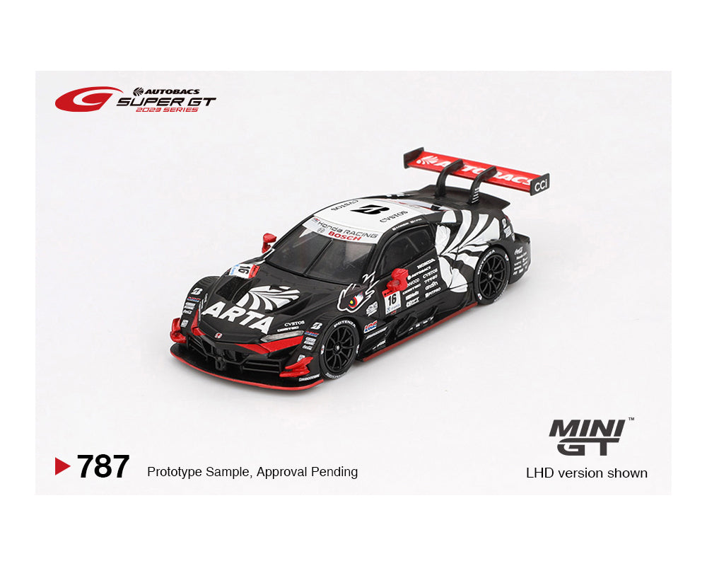 Mini GT 1:64 Japan Exclusive Honda NSX-GT “Type S” GT500 #16 “ARTA MUGEN NSX-GT ” ARTA 2023 SUPER GT Series
