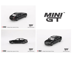 (Preorder) Mini GT 1:64 BMW i7 eDrive50 Black Sapphire