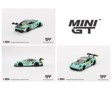 Load image into Gallery viewer, (Preorder) Mini GT 1:64 Porsche 911 GT3 R #28 HubAuto Racing2023 FIA GT World Cup 70th Macau Grand Prix