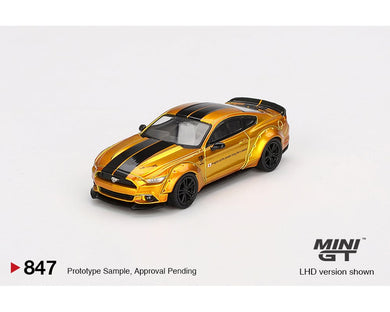 (Preorder) Mini GT 1:64 LB-WORKS FORD MUSTANG – LB Gold- Limited Edition