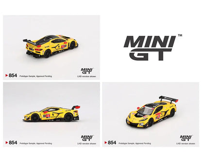 Mini GT 1:64 Chevrolet Corvette Z06 GT3.R #3 Corvette Racing by Pratt Miller Motorsports 2024 IMSA Daytona 24 Hrs