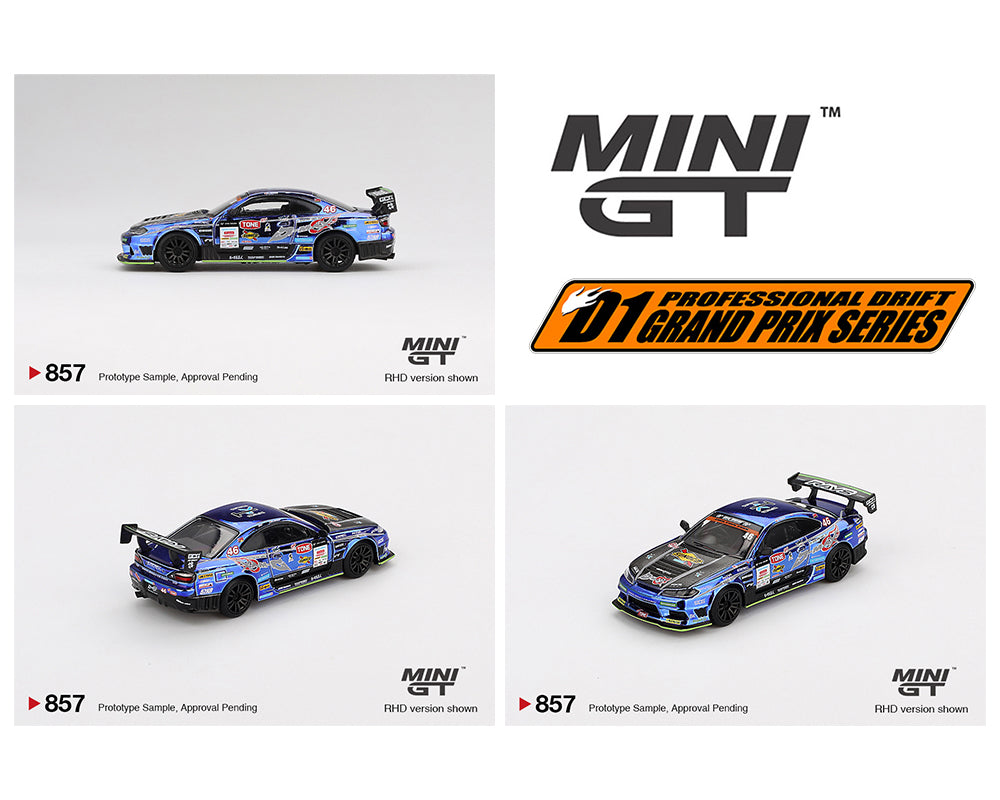 MINI GT シルビア S15 PREORDER* MINI GT 1:64 Nissan LB-Super Silhouette S15 Silvia #555