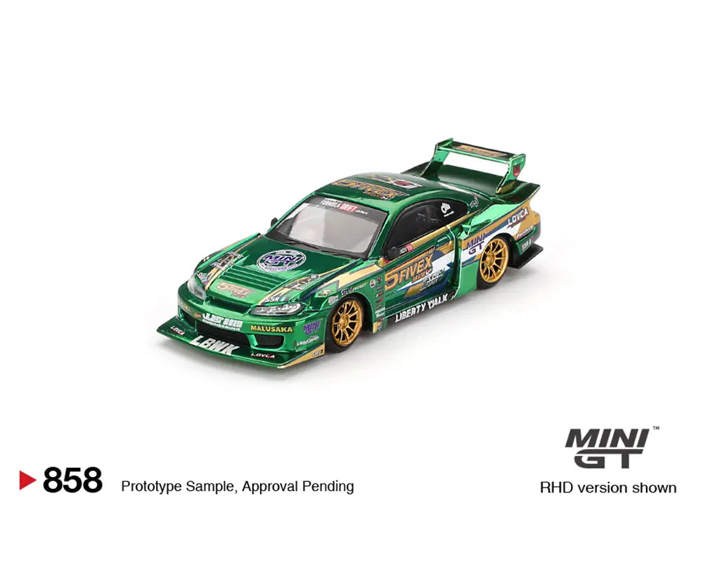Mini GT 1:64 Nissan LB-Super Silhouette S15 SILVIA LBWK 2024 Mini GT 1:64 Nissan LB-Super Silhouette S15 SILVIA LBWK 2024