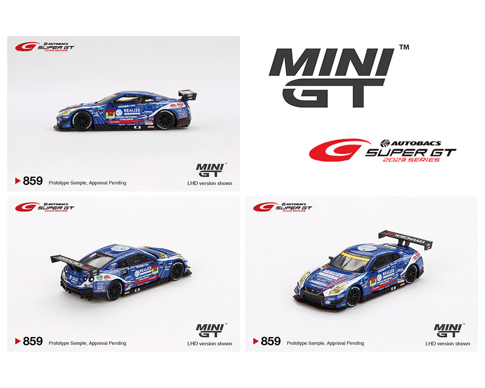 Mini GT 1:64 Japan Exclusive Nissan GT-R NISMO GT3 #56 ” REALIZE