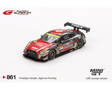 (Preorder) Mini GT 1:64 Japan Exclusive Nissan GT-R NISMO GT3 #11 “GAINER TANAX GT-R” GAINER 2023 SUPER GT SERIES