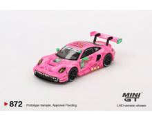 Load image into Gallery viewer, (Preorder) Mini GT 1:64 Porsche 911 GT3 R #80 AO Racing 2023 IMSA VIRginia Roxy