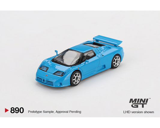 Mini GT 1:64 Bugatti EB110 Super Sport – Blue