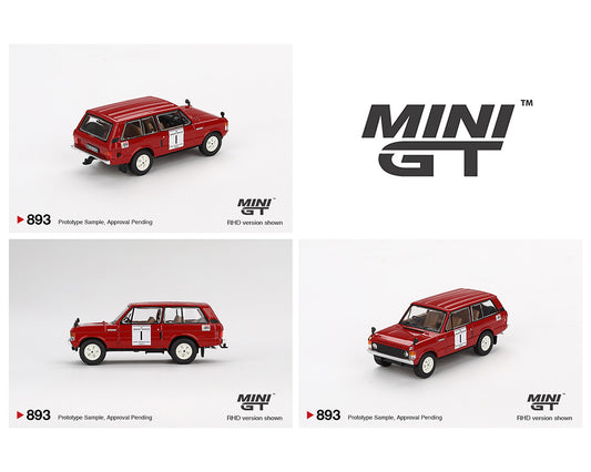 Mini GT 1:64 Range Rover 1971 International Hillrally Winner