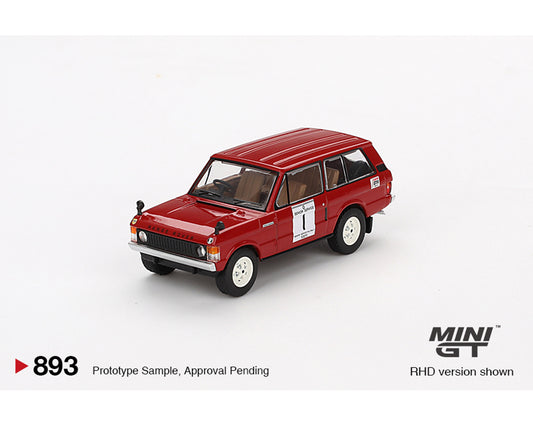 Mini GT 1:64 Range Rover 1971 International Hillrally Winner
