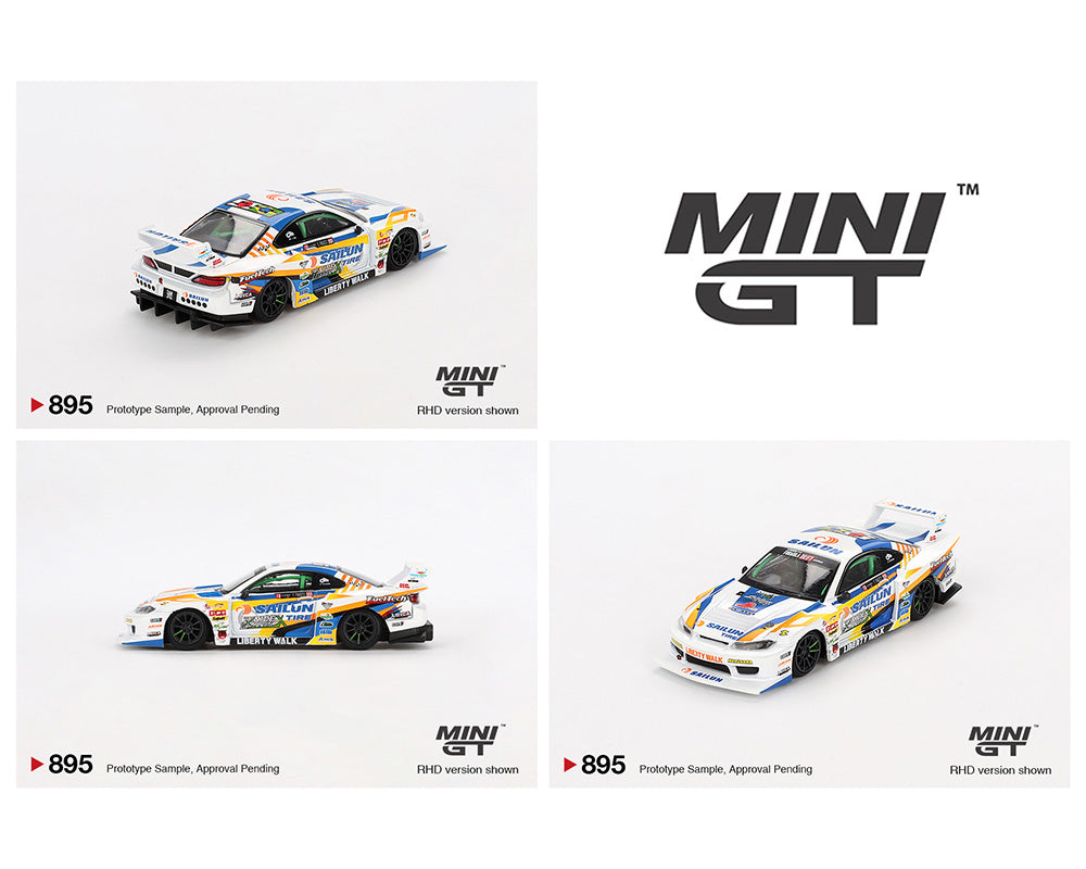 Mini GT 1:64 Nissan LB-Super Silhouette S15 SILVIA #555 2023