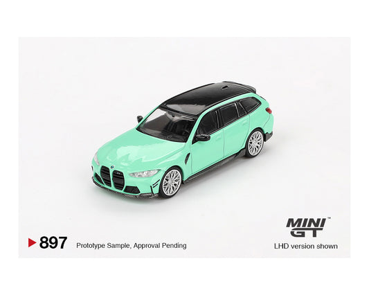 Mini GT 1:64 BMW M3 M Performance Touring – Mint Green