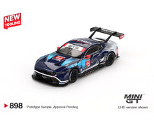 Load image into Gallery viewer, (Preorder) Mini GT 1:64 Ford Mustang GT3 #64 Ford Multimatic Motorsports 2024 IMSA Daytona 24Hrs