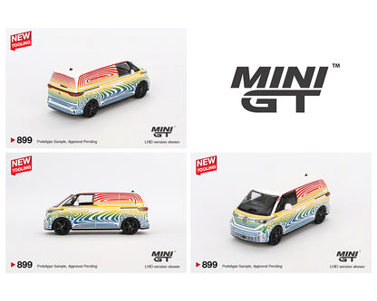 Mini GT 1:64 Volkswagen ID. Buzz Prototype “Rainbow”
