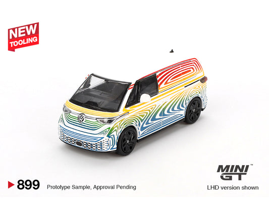 Mini GT 1:64 Volkswagen ID. Buzz Prototype “Rainbow”