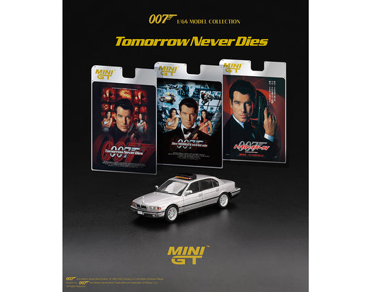 Mini GT 1:64 BMW 750IL James Bond 007 Tomorrow Never Dies  – Limited Edition