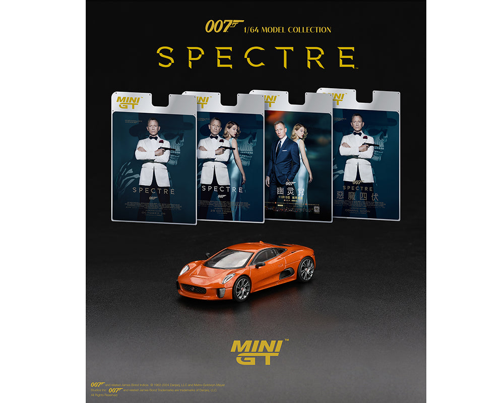 (Preorder) Mini GT 1:64 Jaguar C-X75 James Bond 007 Spectre Limited Edition