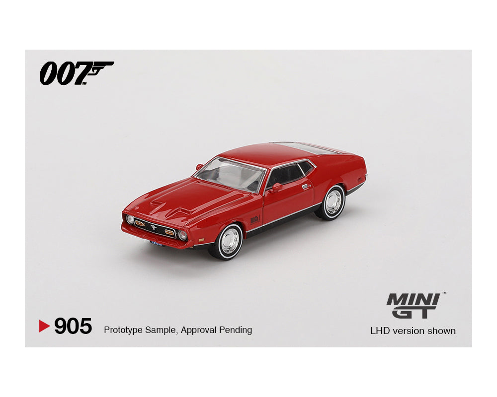 Mini GT 1:64 Ford Mustang Mach 1 James Bond 007 ” Diamonds Are