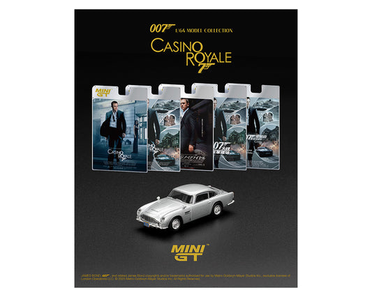 Mini GT 1:64 James Bond Aston Martin DB5 Casino Royale – English Packaging