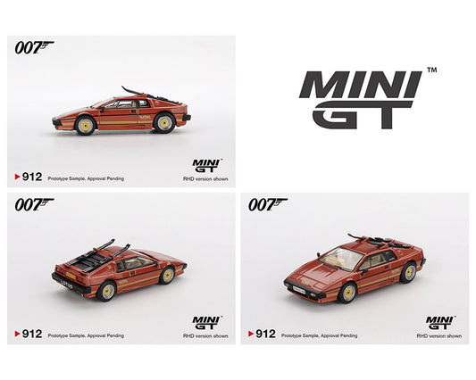 Mini GT 1:64 Lotus Esprit Turbo James Bond 007 “FOR YOUR EYES ONLY” – English Packaging – Limited Edition