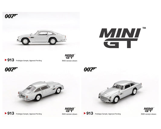 Mini GT 1:64 Aston Martin DB5 James Bond “Skyfall” – English Packaging – Limited Edition