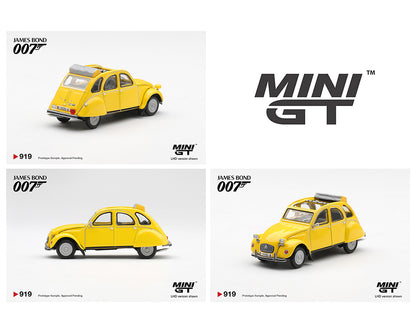 Mini GT 1:64 James Bond 007 Citroën 2CV “For Your Eyes Only”- English Packaging – Limited Edition