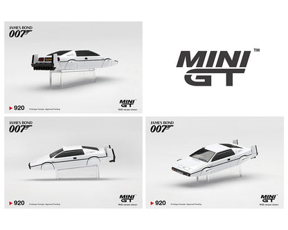 Mini GT 1:64 James Bond 007 Lotus Esprit S1 “The Spy Who Loved Me” Submarine – English Packaging – Limited Edition