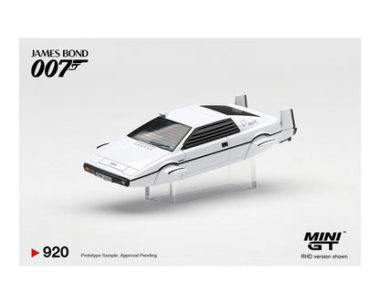 Mini GT 1:64 James Bond 007 Lotus Esprit S1 “The Spy Who Loved Me” Submarine – English Packaging – Limited Edition