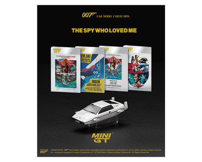 Mini GT 1:64 James Bond 007 Lotus Esprit S1 “The Spy Who Loved Me” Submarine – English Packaging – Limited Edition