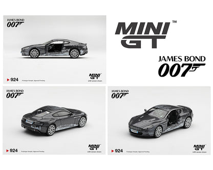 Mini GT 1:64 Aston Martin DBS “Quantum of Solace” Battle Damaged – English Packaging – Limited Edition