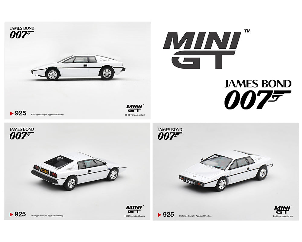Mini GT 1:64 Lotus Esprit S1 “The Spy Who Loved Me” – English Packaging – Limited Edition