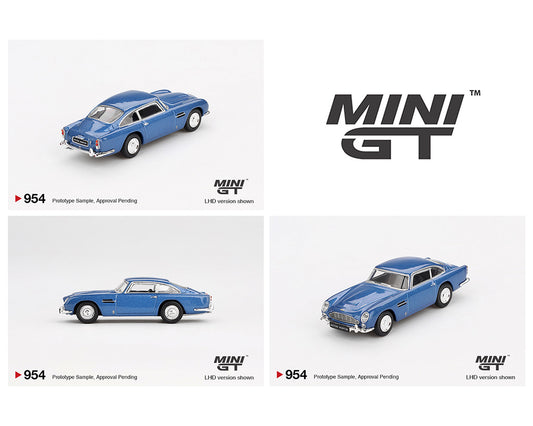 Mini GT 1:64 Aston Martin DB5 – Sierra Blue